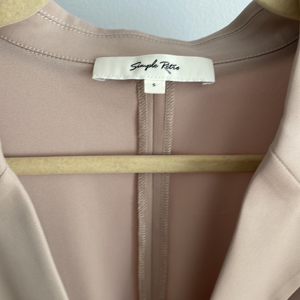 Simple Retro Lightweight Blazer - image 3